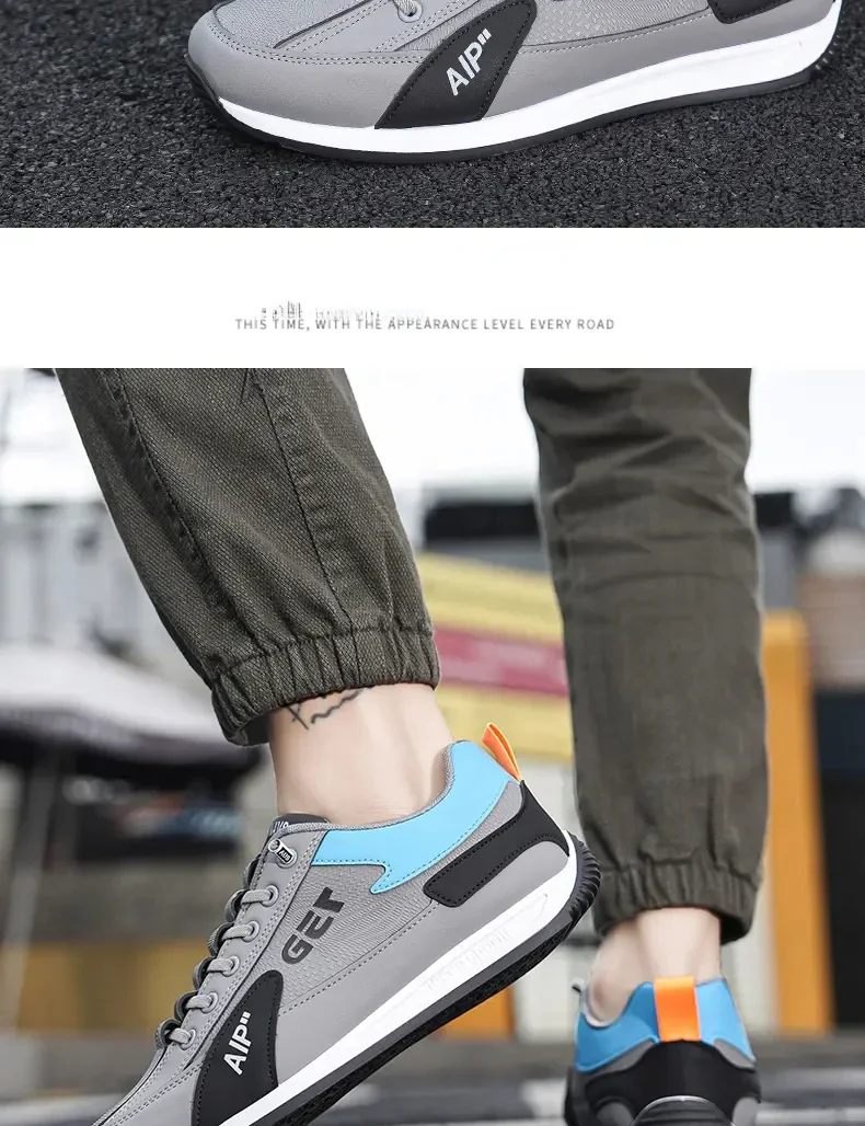 Men Running Shoes Outdoor Sport Jogging Sneakers 2024 New Vulcanized Shoes Flat Casual Sneakers for Men Shoes Zapatillas Hombre