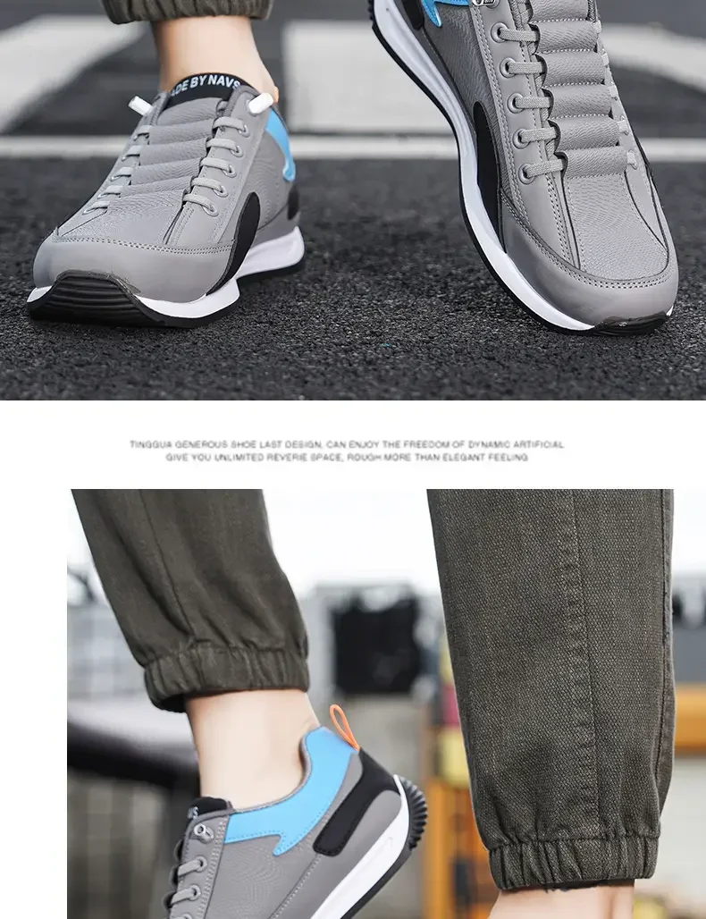 Men Running Shoes Outdoor Sport Jogging Sneakers 2024 New Vulcanized Shoes Flat Casual Sneakers for Men Shoes Zapatillas Hombre
