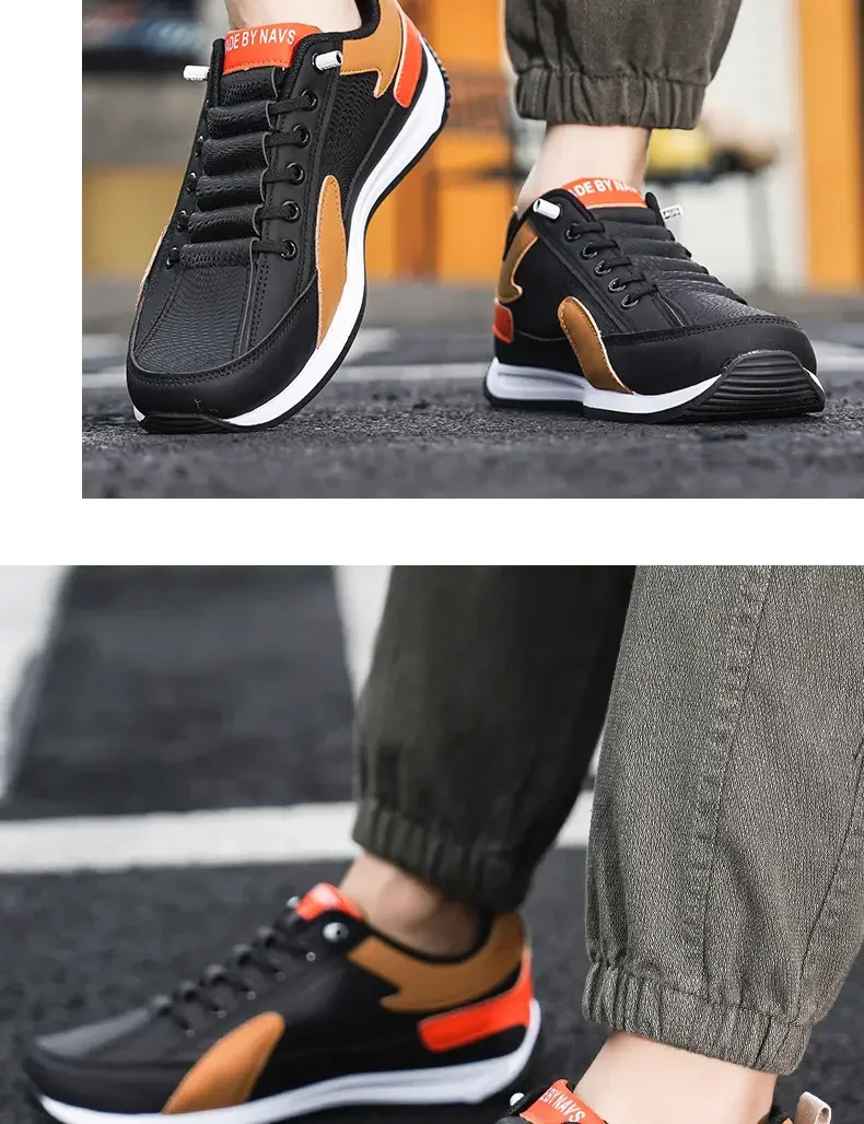 Men Running Shoes Outdoor Sport Jogging Sneakers 2024 New Vulcanized Shoes Flat Casual Sneakers for Men Shoes Zapatillas Hombre