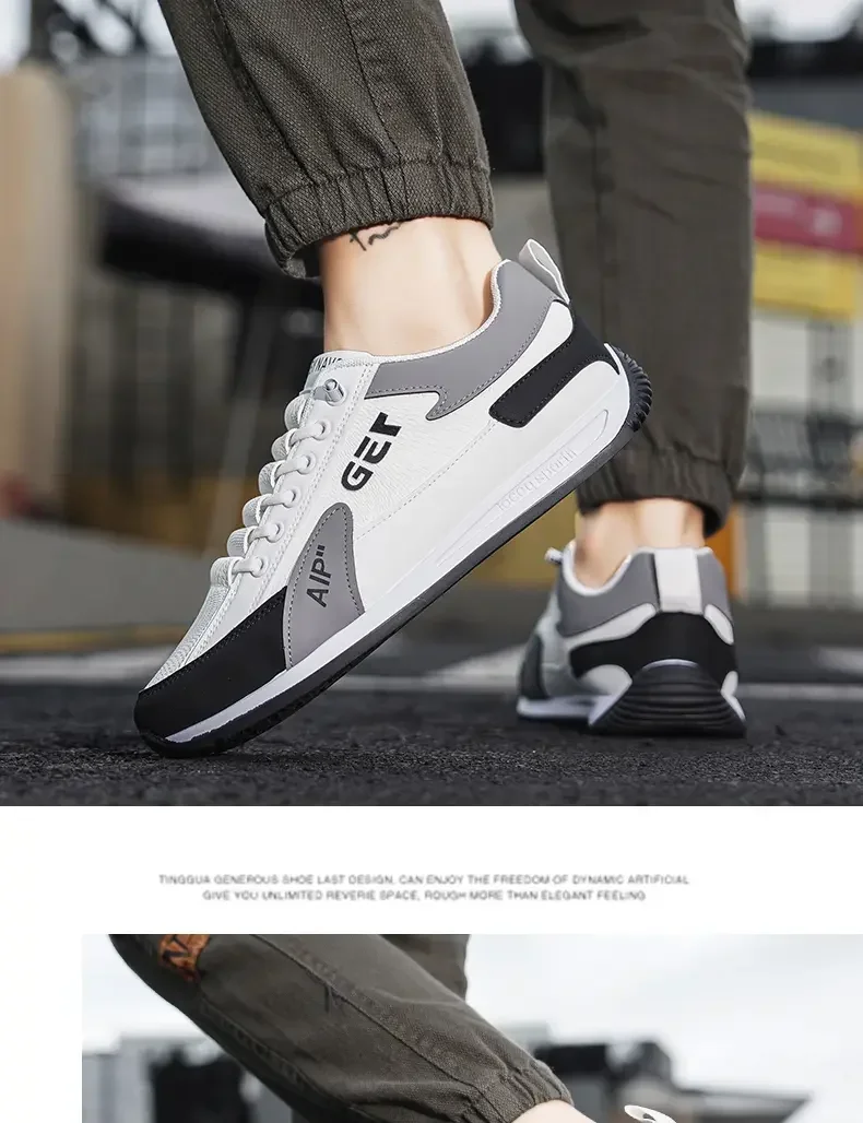 Men Running Shoes Outdoor Sport Jogging Sneakers 2024 New Vulcanized Shoes Flat Casual Sneakers for Men Shoes Zapatillas Hombre