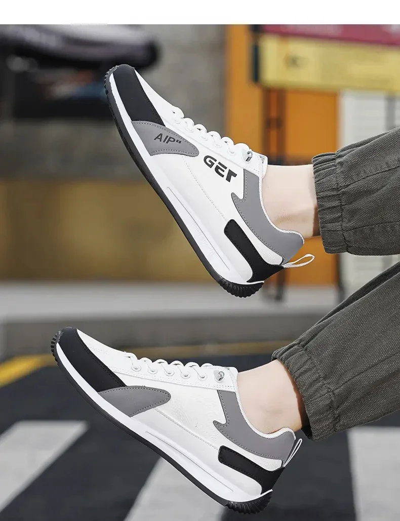 Men Running Shoes Outdoor Sport Jogging Sneakers 2024 New Vulcanized Shoes Flat Casual Sneakers for Men Shoes Zapatillas Hombre