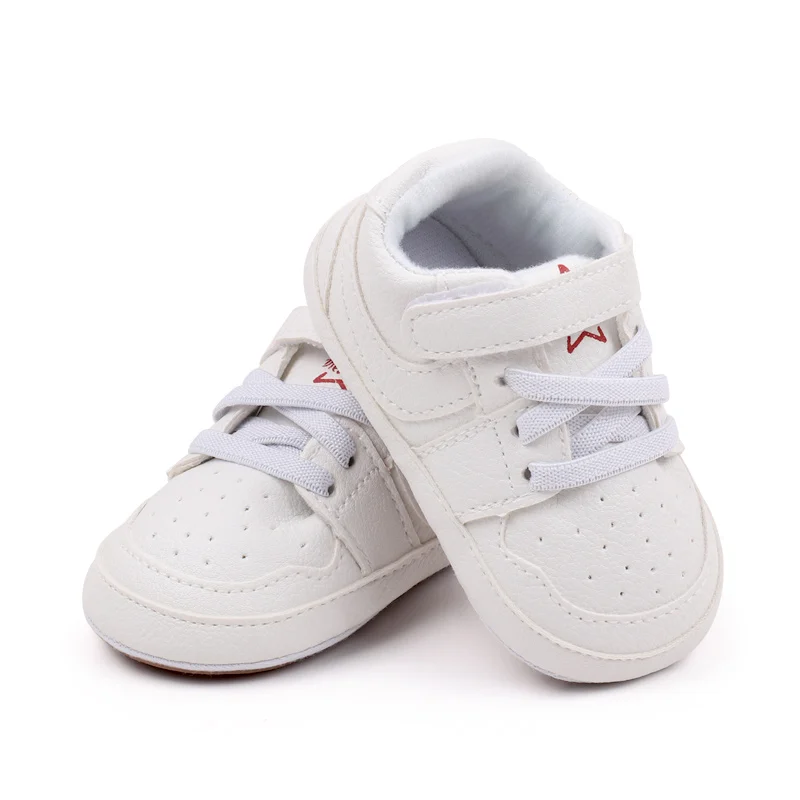Baby Sneaker High Quality Spring and Autumn Sport Shoes TPR Sole Anti-slip PU Water Proof 2024 New Fashion Boys Sneaker BSK3163