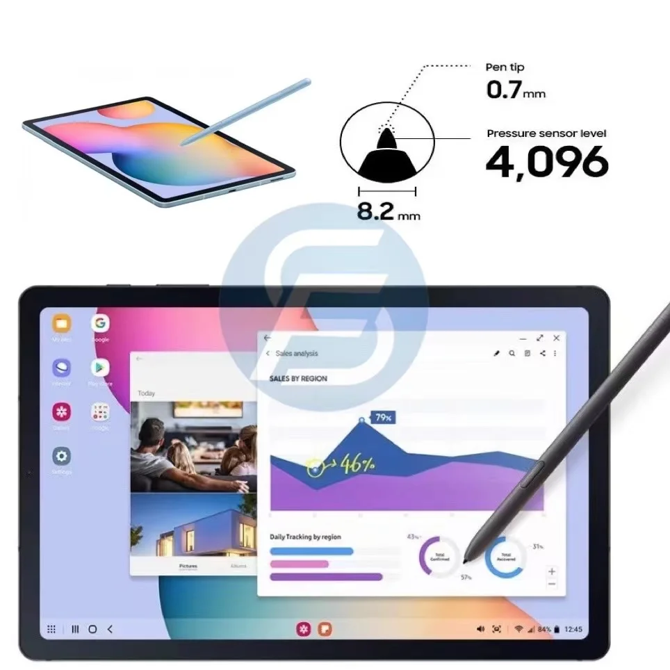 O riginal S Pen For Samsung Galaxy S6 Lite Tab S6lite P610 P615 P615C Stylus Touch Screen Sensitive Replacement Pencil