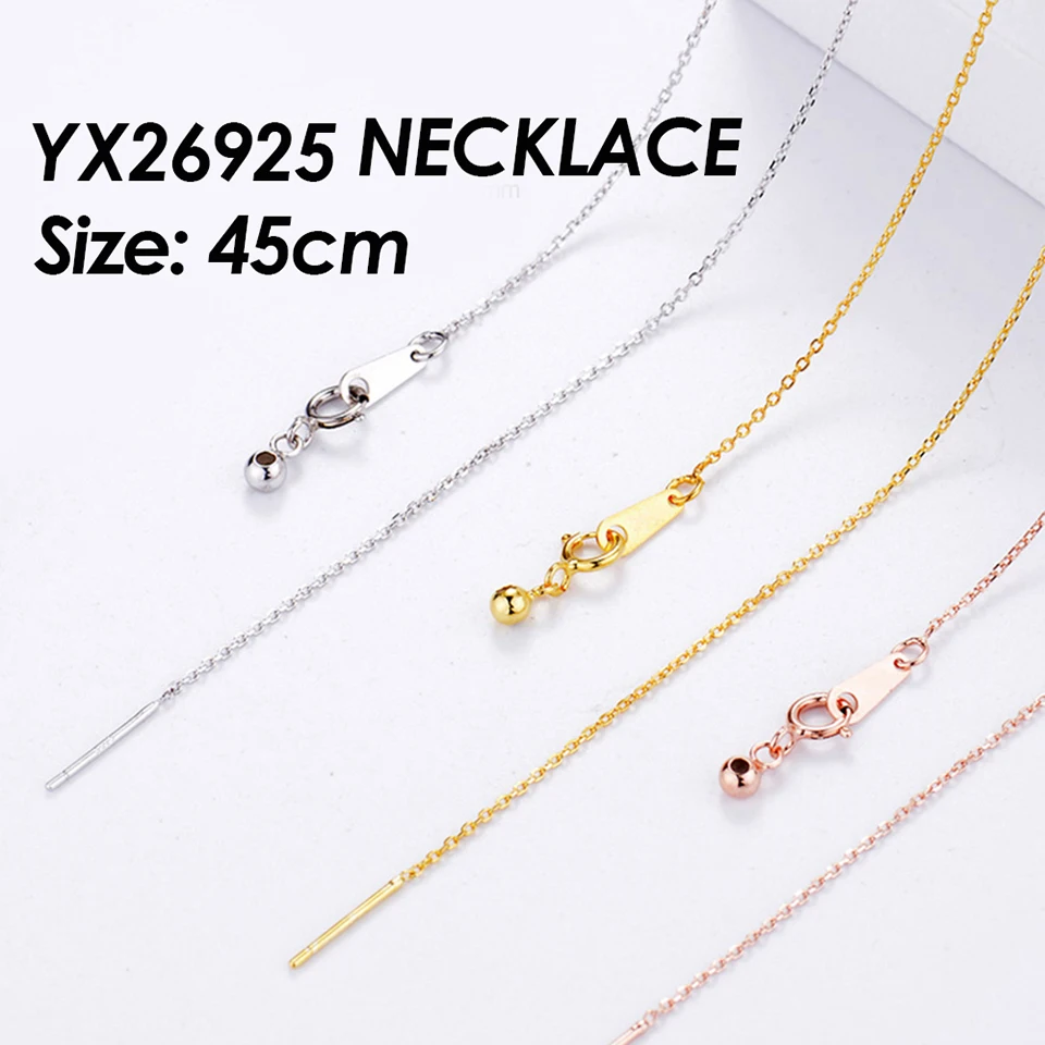 EMANCO 10PCS Stainless Steel Charm Rhinestone Necklace Pendant Fashion Birthstone For Making Jewelry Women DIY Accessories