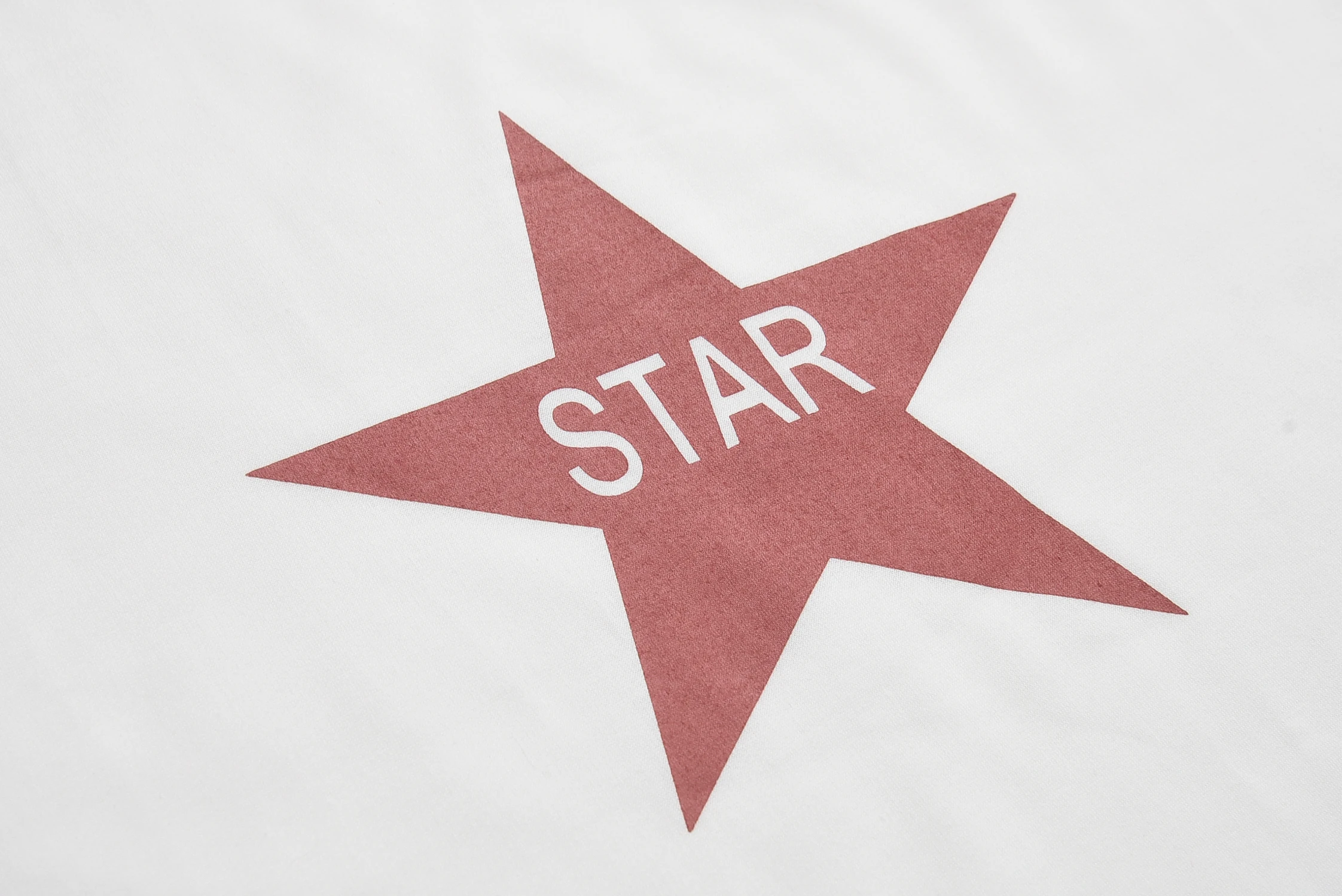 Popular European and American New Star Letter Printing Casual Set