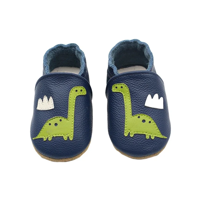 Autumn Baby Shoes Toddle Boys Girls Skid-Proof Shoe Soft Sheepskin Sneakers Fashion Animal Picture First Walker Moccasins 0-24M