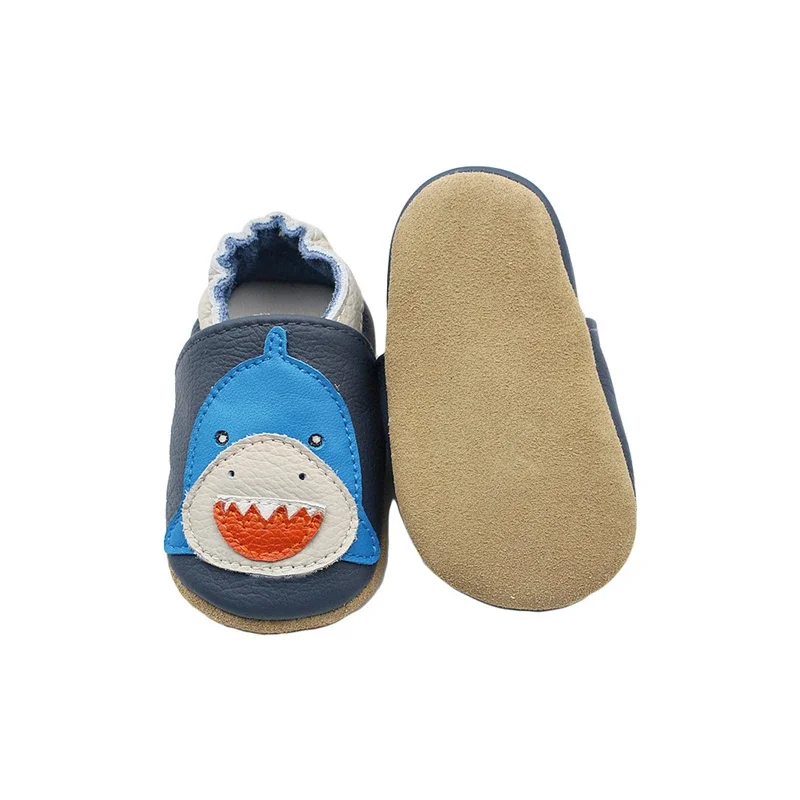 Autumn Baby Shoes Toddle Boys Girls Skid-Proof Shoe Soft Sheepskin Sneakers Fashion Animal Picture First Walker Moccasins 0-24M
