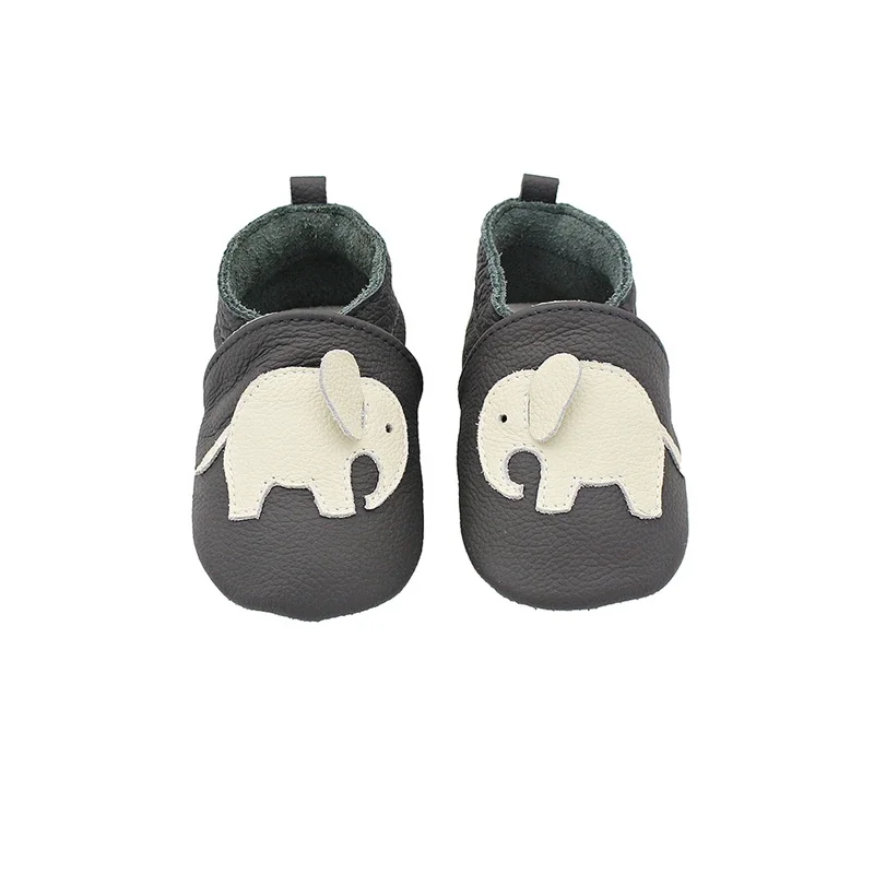 Autumn Baby Shoes Toddle Boys Girls Skid-Proof Shoe Soft Sheepskin Sneakers Fashion Animal Picture First Walker Moccasins 0-24M