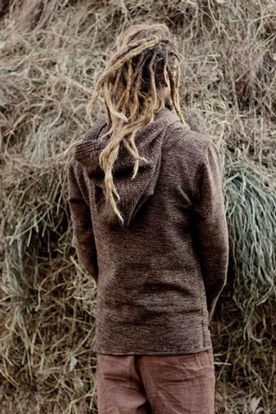 New Men's Fashion Thermal Long Sleeve Sweater Hoodies Vintage Hoodie Men