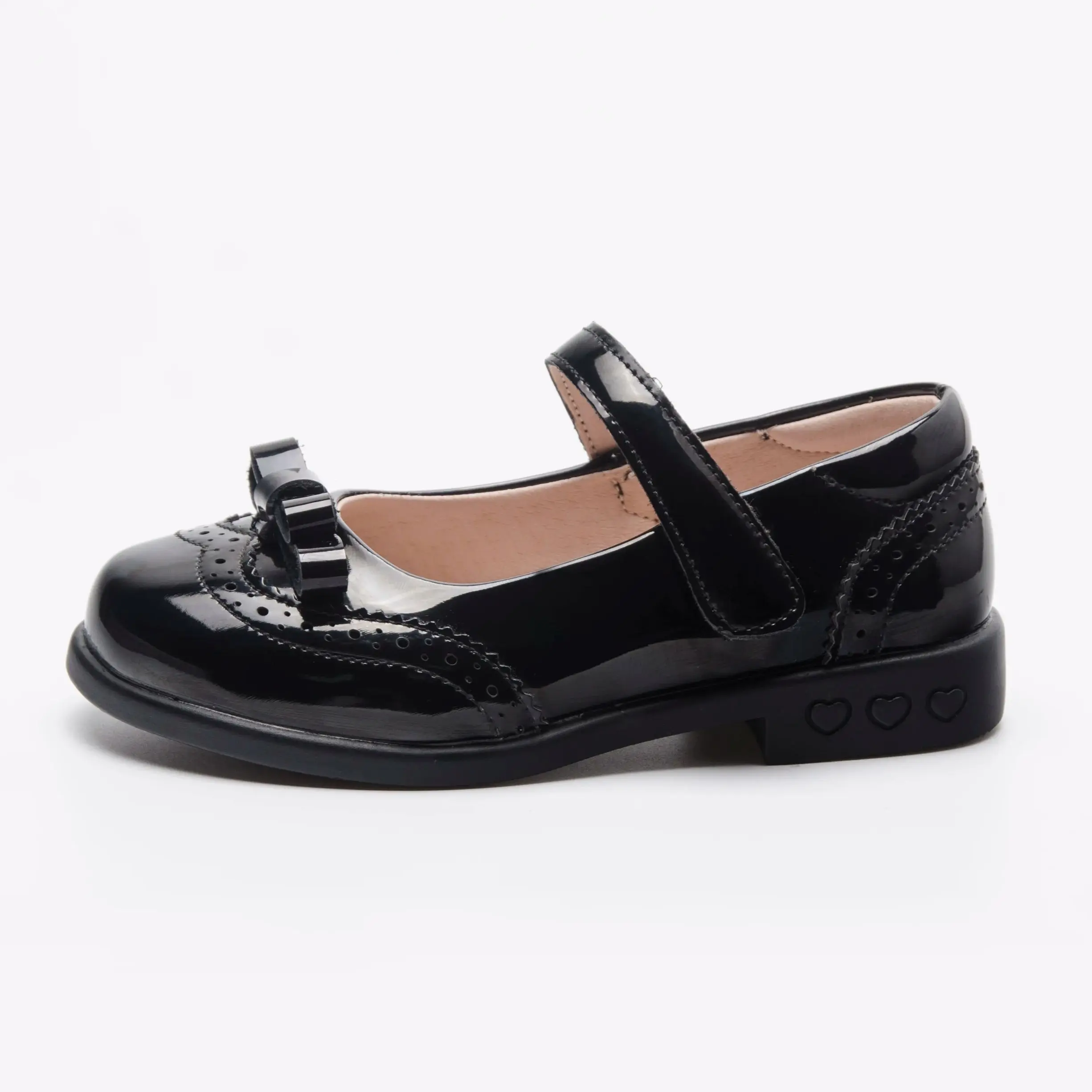 Elegant Princess Leather Shoes, for All Seasons, Fashionable Comfortable, Durable Easy to Clean, Non-Slip, for Campus, Daily, Pa