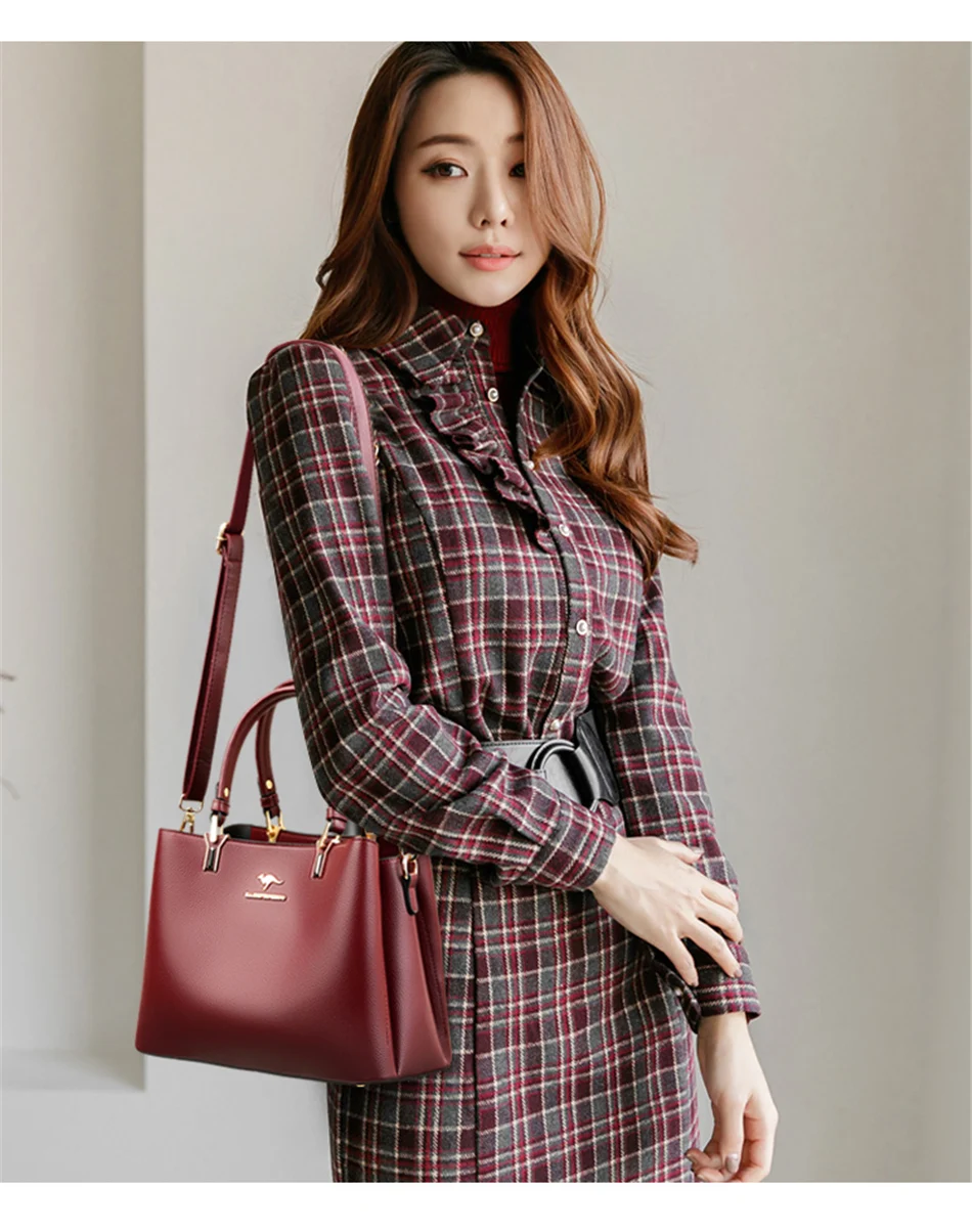 Brand Luxury Handbags Women Bag Designer Super Quality Leather Handbags Casual Tote Bag Ladies Shoulder Crossbody Bag for Female