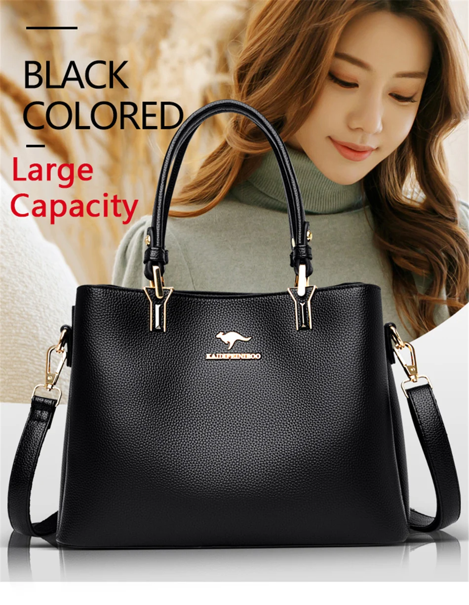Brand Luxury Handbags Women Bag Designer Super Quality Leather Handbags Casual Tote Bag Ladies Shoulder Crossbody Bag for Female