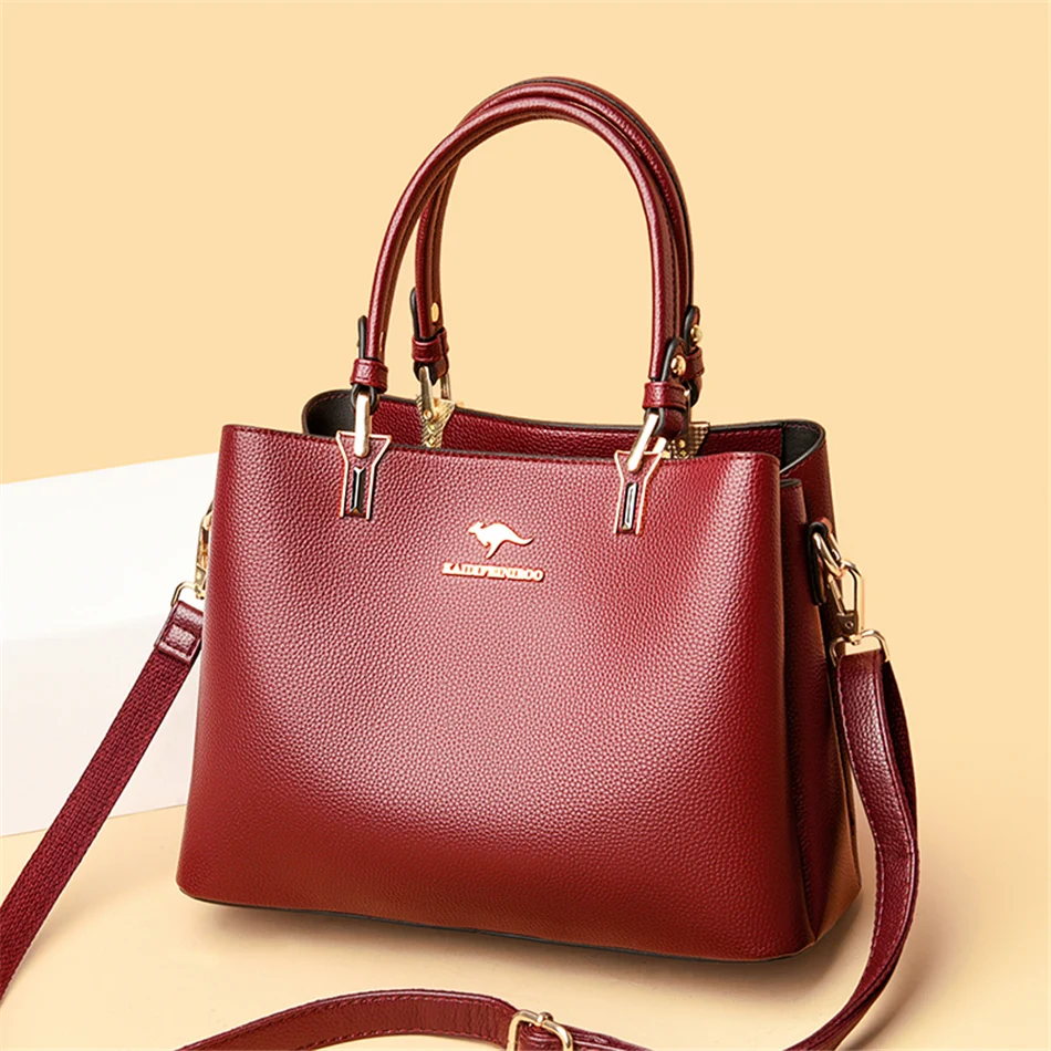 Brand Luxury Handbags Women Bag Designer Super Quality Leather Handbags Casual Tote Bag Ladies Shoulder Crossbody Bag for Female