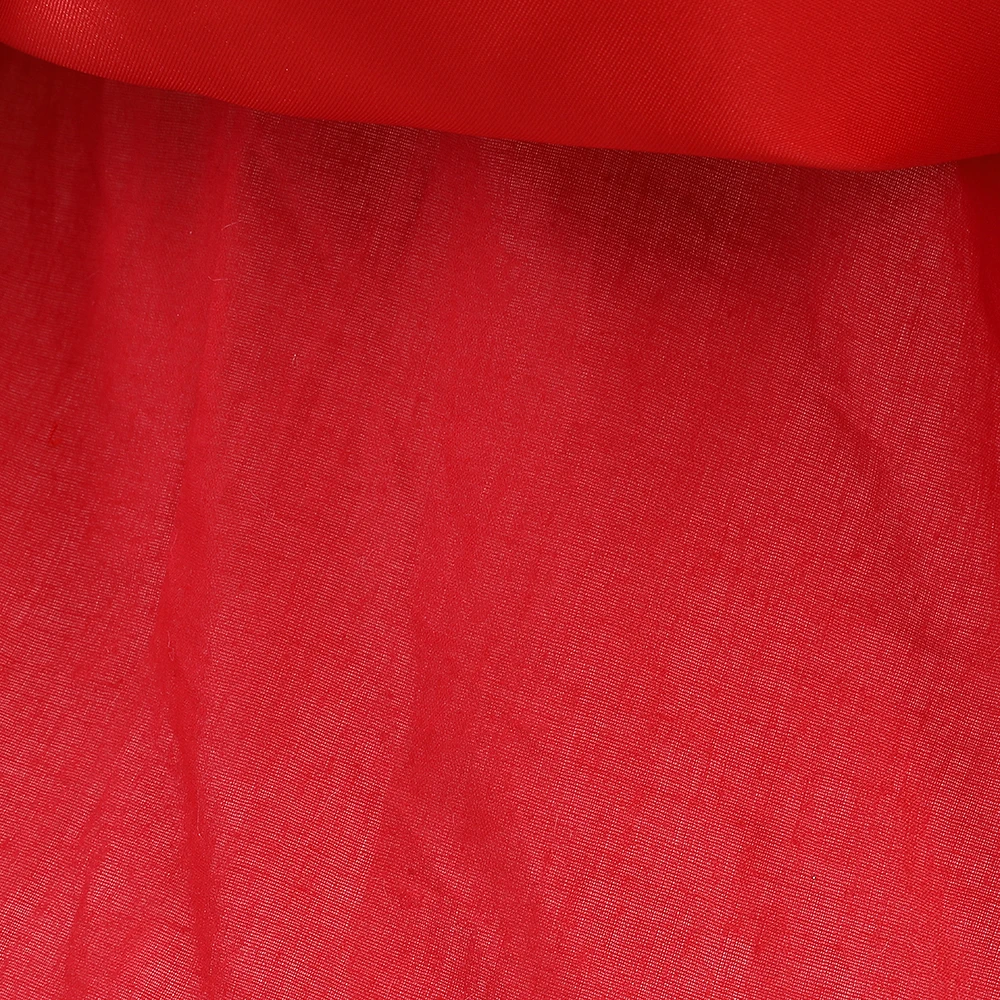Red Puffy Tulle Flower Girls Dress Trailing First Communion Party Dresses For Girl Children Costume Princess Birthday Clothes