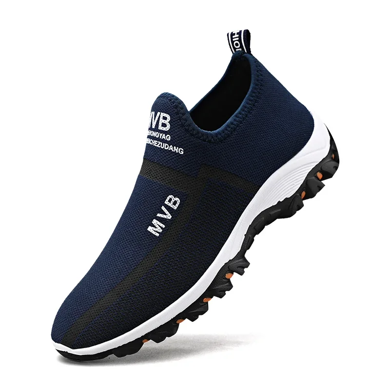 MAEDEF Men Sport Shoes Breathable Outdoor Running Sneakers High Quality Walking Casual Flats Shoes Non-slip Comfortable Men Shoe