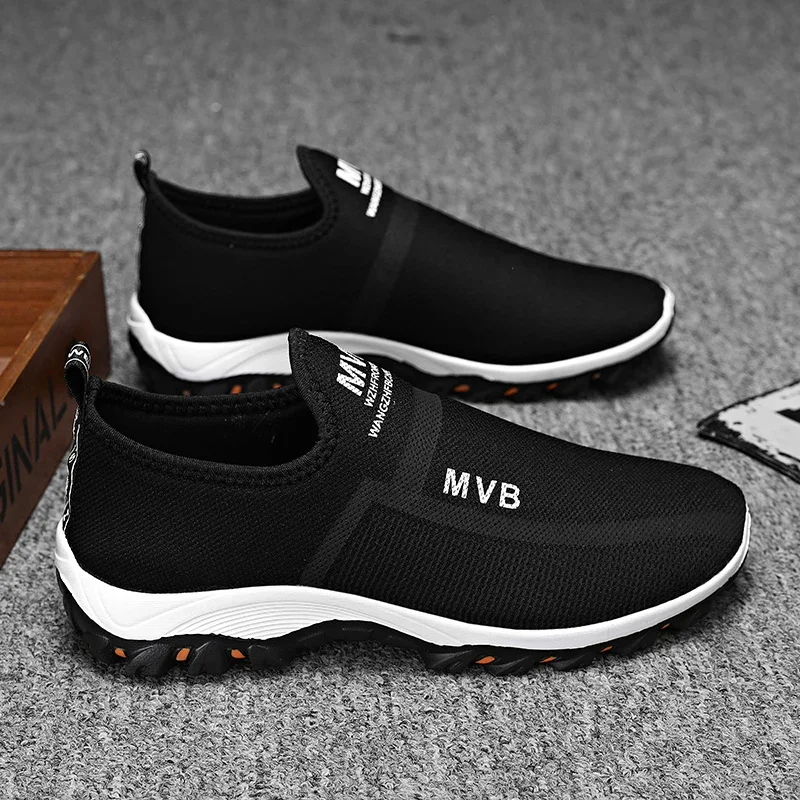 MAEDEF Men Sport Shoes Breathable Outdoor Running Sneakers High Quality Walking Casual Flats Shoes Non-slip Comfortable Men Shoe