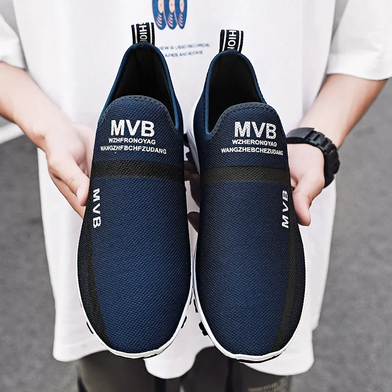 MAEDEF Men Sport Shoes Breathable Outdoor Running Sneakers High Quality Walking Casual Flats Shoes Non-slip Comfortable Men Shoe