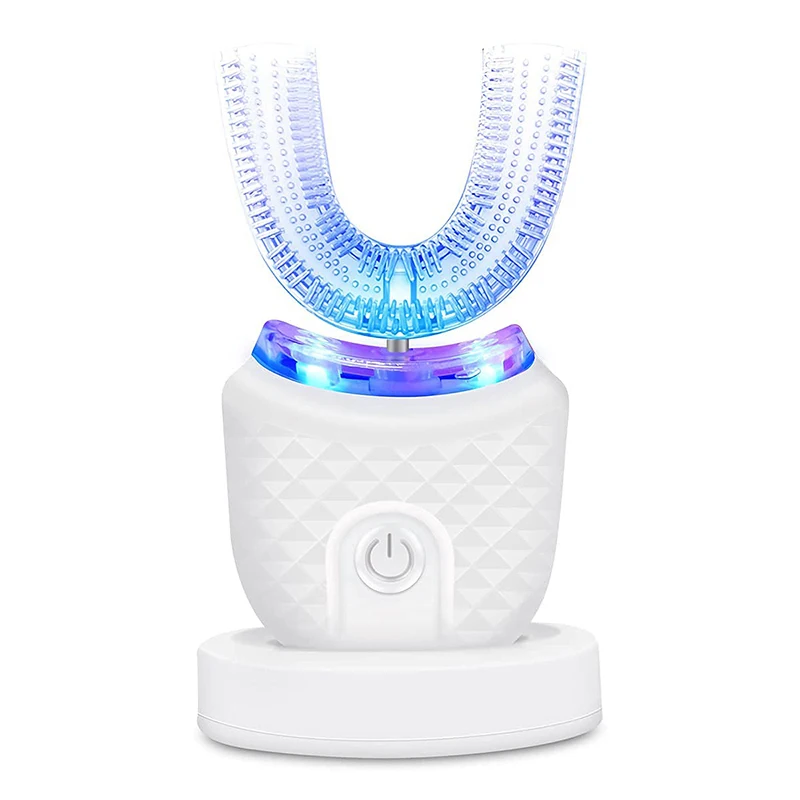Hot Selling Portable Oral Care U-Shaped Electric Toothbrush 360 Degree U-Shaped Automatic Electric Toothbrush