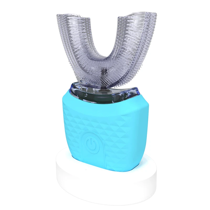 Hot Selling Portable Oral Care U-Shaped Electric Toothbrush 360 Degree U-Shaped Automatic Electric Toothbrush