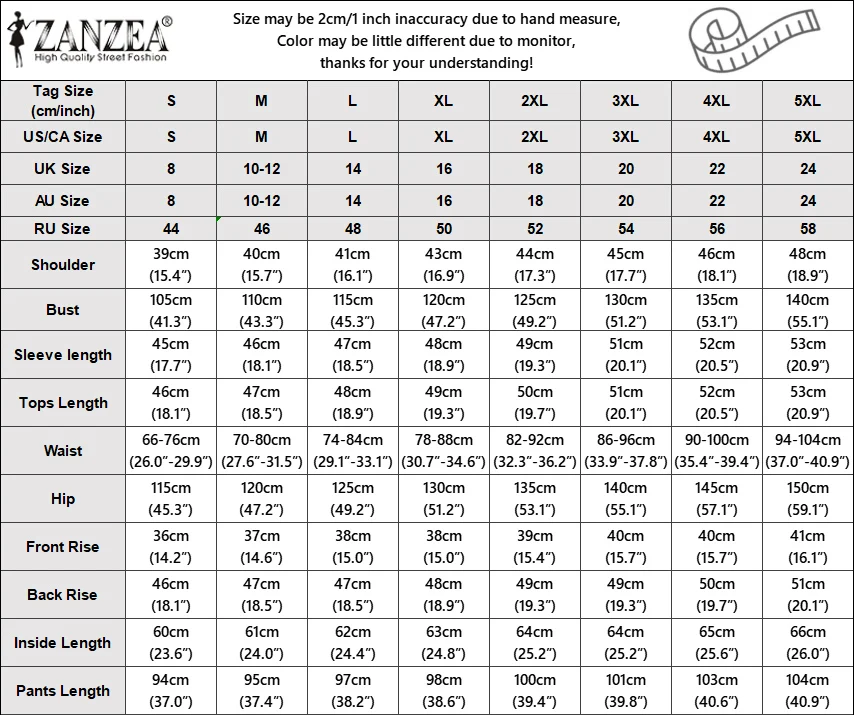 Fashion Summer 3/4 Sleeve Blouse Trousers Suits ZANZEA Stylish Women Wide Leg Pants Sets 2PCS Casual Outifits Work OL Tracksuit