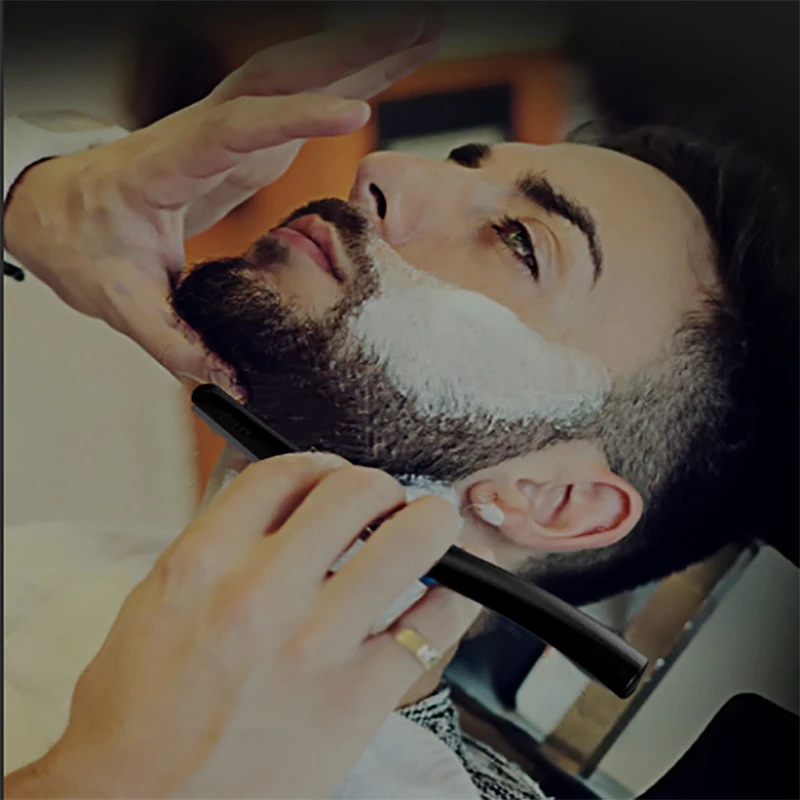 Manual razors for men are good with stainless steel sharp old-fashioned shavers, haircuts and eyebrow shavers