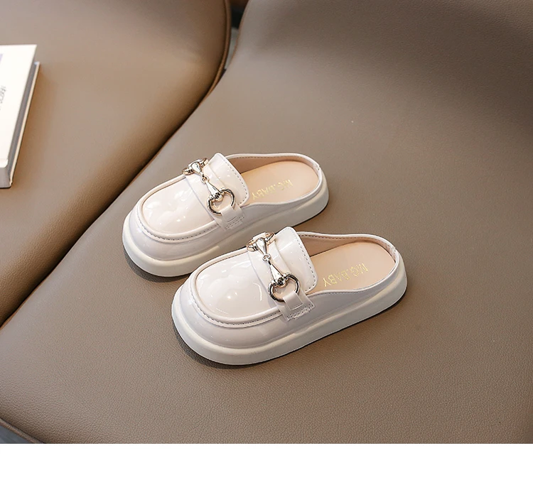 Children's Sandal Slippers Summer New White Soft Boys and Girls Sandals White Fashion Anti-slip Kids Outer Wear Slippers Shoes