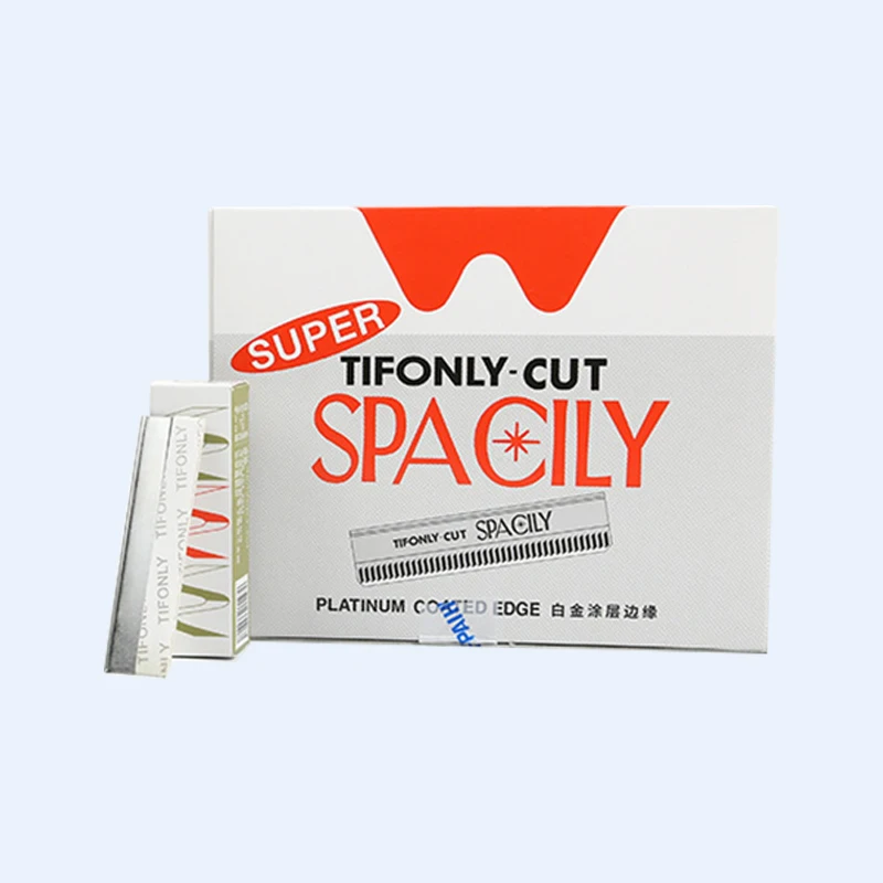 100 Pcs Eyebrow Trimmer Razor Blade Carbon Steel Microblading Eyebrow Knife For Permanent Makeup Brow Tattoo Beauty Tool