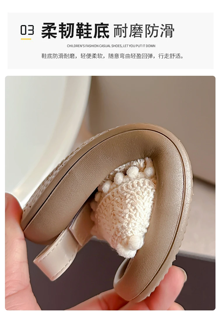 Girls Sandals Summer New Cute National Style Cross Hook & Loop Soft Bottom Princess Fashion Sandals Children Casual Beach Shoes