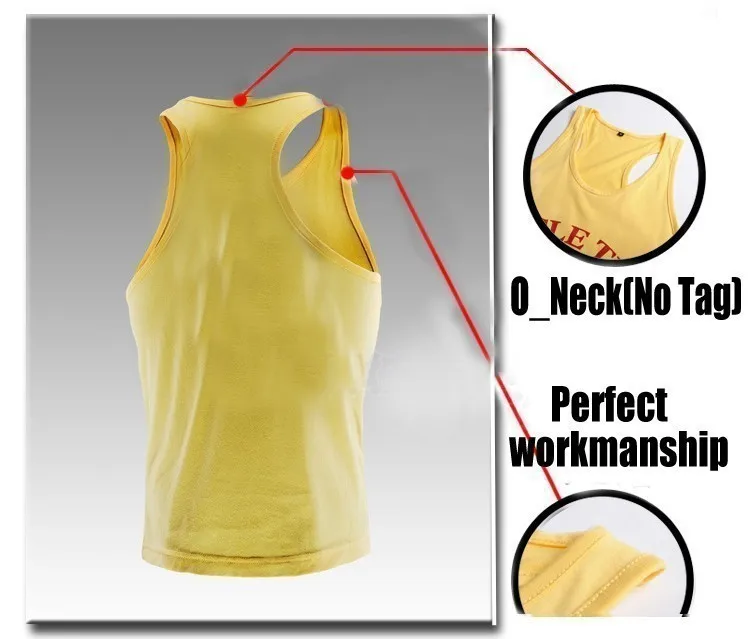 Gym Brand clothing Bodybuilding Fitness Mens running tanks workout BEAST print vest Stringer sportswear muscle undershirt