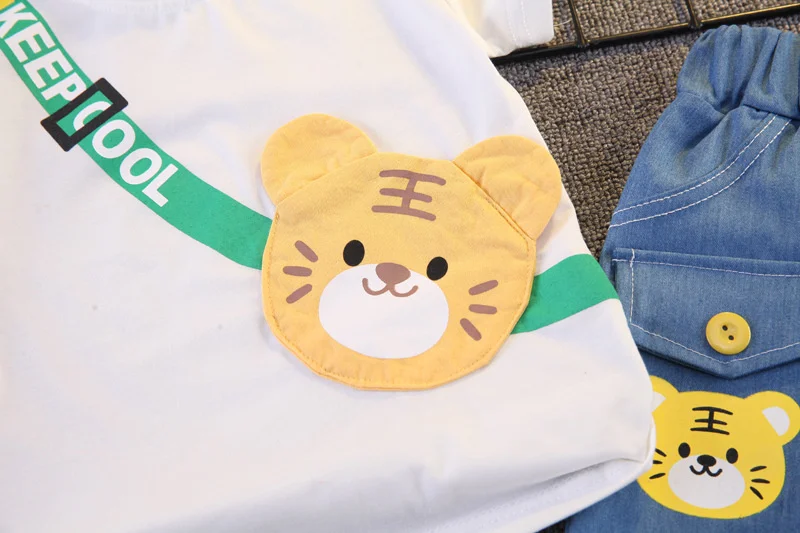 2025 Summer Baby Clothes Sets Boys Short Sleeve T-Shirt Shorts 2Pcs Children Sportwear Suits Fashion Kids Tracksuits Outfits