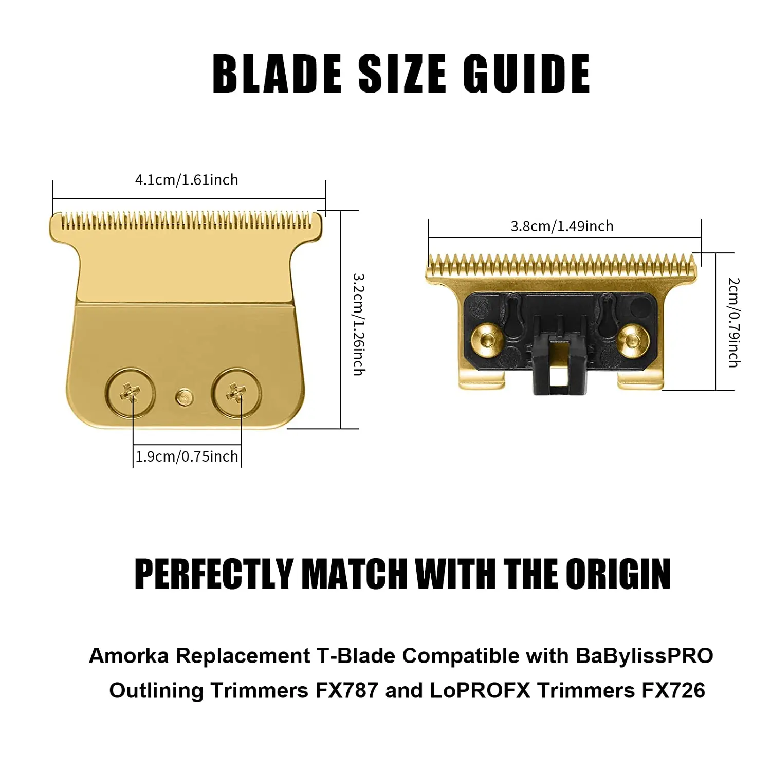 FX707Z Rplacement Blade Fit For Babyliss Trimmer Accessories Head For BaBylissPRO Barberology Hair Trimmers FX787,FX726