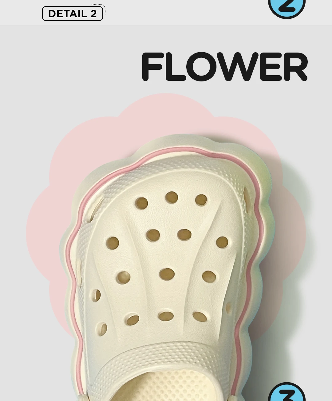 Kids' Summer Lovely EVA Garden Shoes Children Solid Color Toe Sandals Waterproof Breathable Slippers