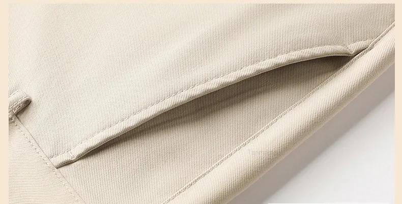 Classic Style Men's Fashion Casual Pants Brand Fashion Solid Color Business Straight ArmyGreen Beige Khaki Anti-wrinkle Trousers