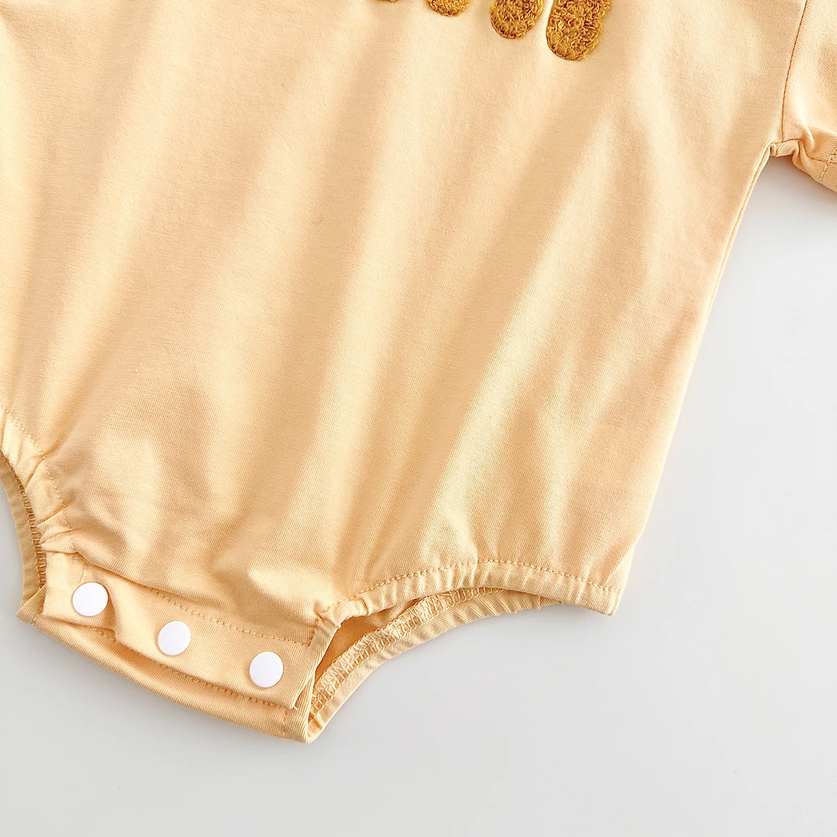 INS Summer Baby Bodysuit Newborn Clothing Boys Girls Cotton Triangle Romper Plush Letter Short Sleeve Infant 0-18M