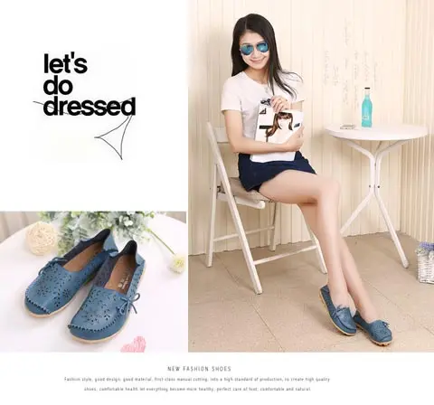 New Moccasins Women Flats Autumn sneakers Women Loafers Genuine Leather Female Shoes Slip On Ballet Bowtie Women Shoes Big Size