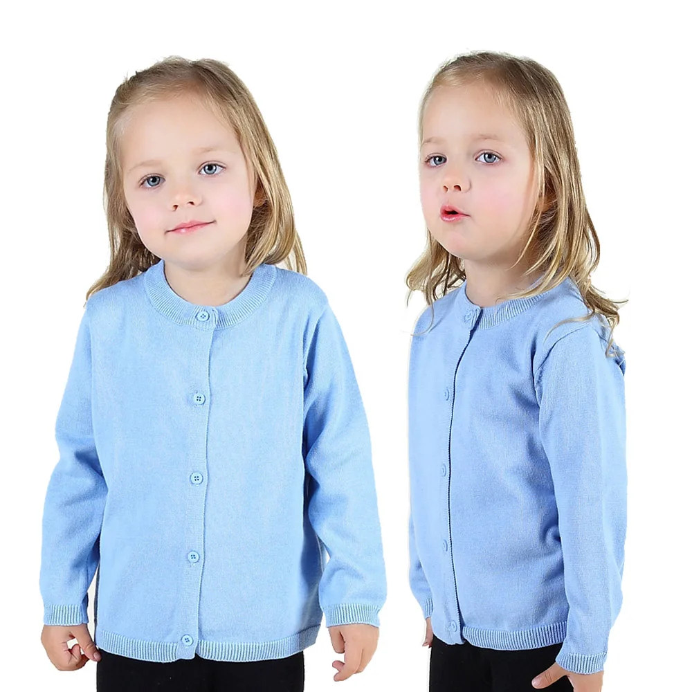 Baby Clothes Boys Cardigan 6 to 9 12 18 24 Months Soft Cotton White Black Gray Light Blue Toddler Girls Sweaters Kids Cardigans