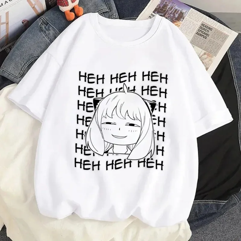 Loid Forger Yor Forger Anya Forger T-shirt Cartoon Manga Anime Harajuku Graphic Kawaii T-shirt For Men's Women's Shirt