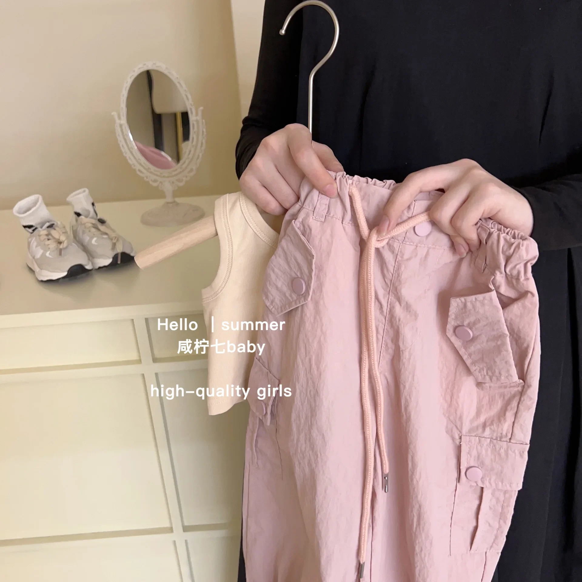 Children's Clothing Sets Sleeveless T-shirt + Overall 2pcs Kids Clothes Girls Clothes Set 1 To 6 Years Baby Girl Outfit Set