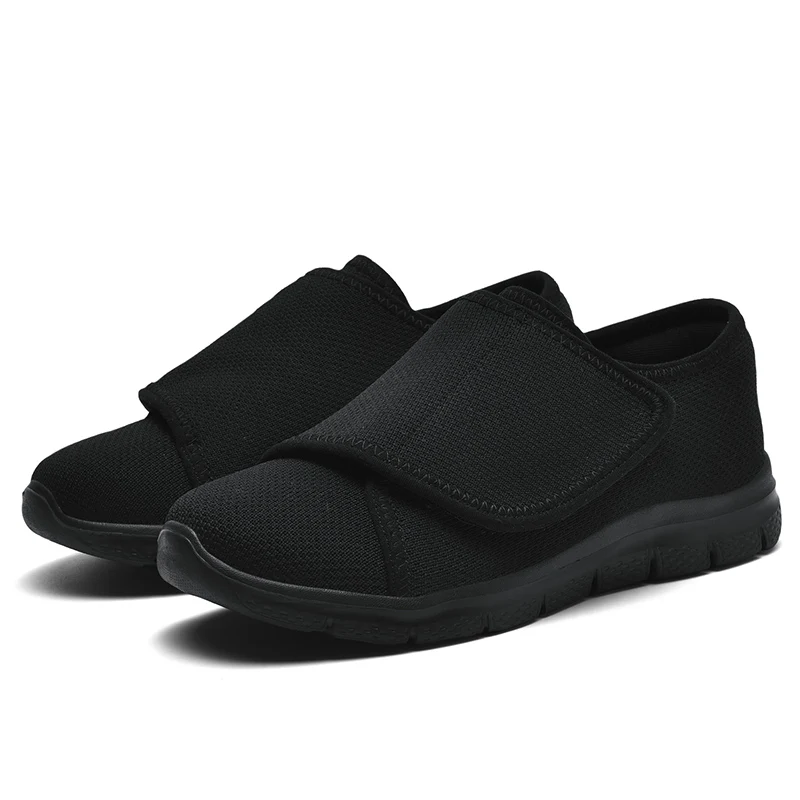 Women Diabetes Shoes For Wide Fat Foot Hallux Valgus Bunion Swollen Feet Non-Slip Anti-Skid Plus Big Size 41 42 43 44