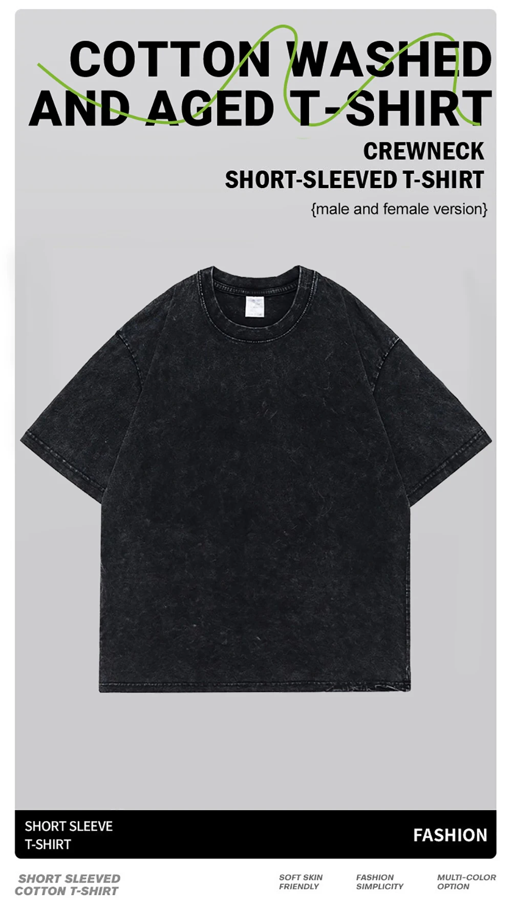 American Retro Trendy Cat Cotton T-shirt Men Women Summer Loose Couple Short Sleeve Tops Harajuku Y2k Vintage Water Washing Tee