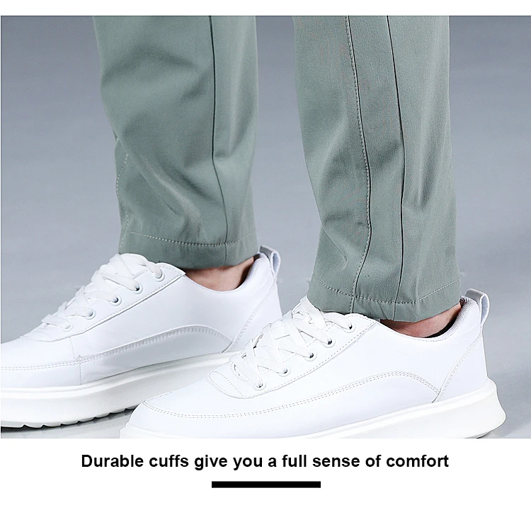 Spring and Autumn Men's Golf Slim Fit Pants High Quality Elastic Fashion Trend Versatile Casual Breathable Pants Three Colors