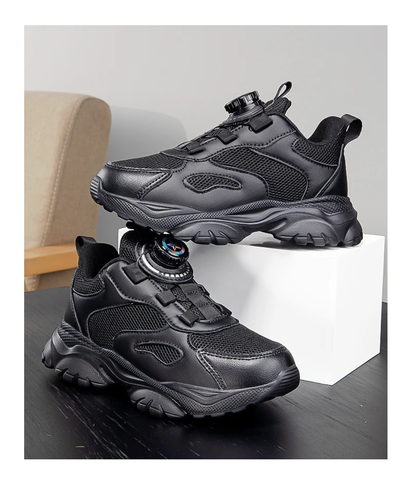 New Style Kids Mesh Shoes Boys Breathable Sports Shoes Girls Fashion Casual Shoes Non-Slip Sneakers Children Light Running Shoes
