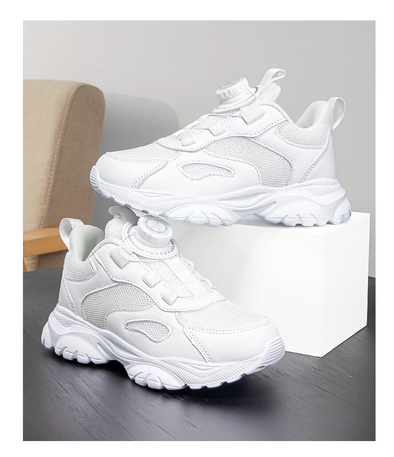 New Style Kids Mesh Shoes Boys Breathable Sports Shoes Girls Fashion Casual Shoes Non-Slip Sneakers Children Light Running Shoes