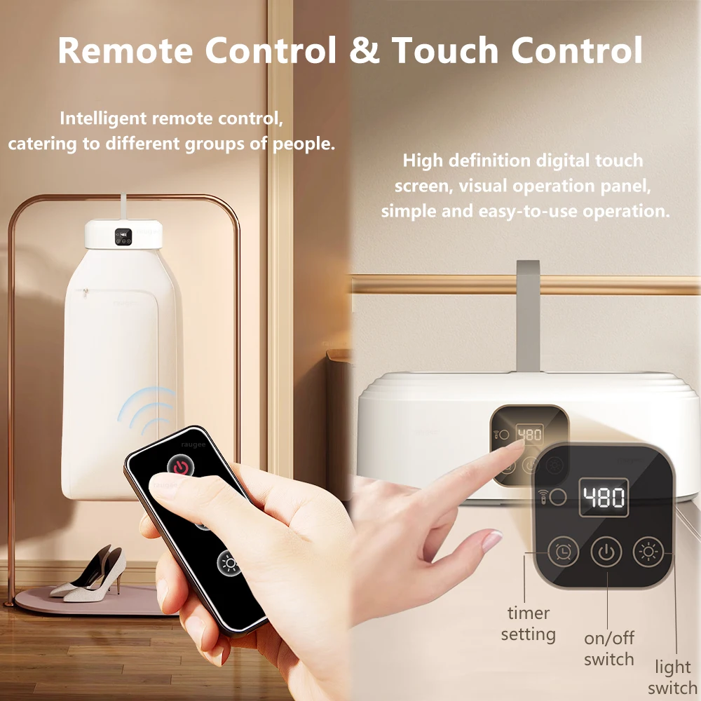 Portable Clothing Dryer Folding Electric Clothes Dryer Foldable Laundry Dryer UV Sterilization Electric Portable Clothing Dryer