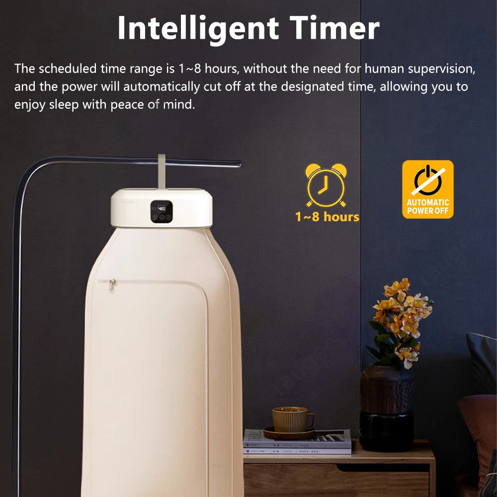 Portable Clothing Dryer Folding Electric Clothes Dryer Foldable Laundry Dryer UV Sterilization Electric Portable Clothing Dryer