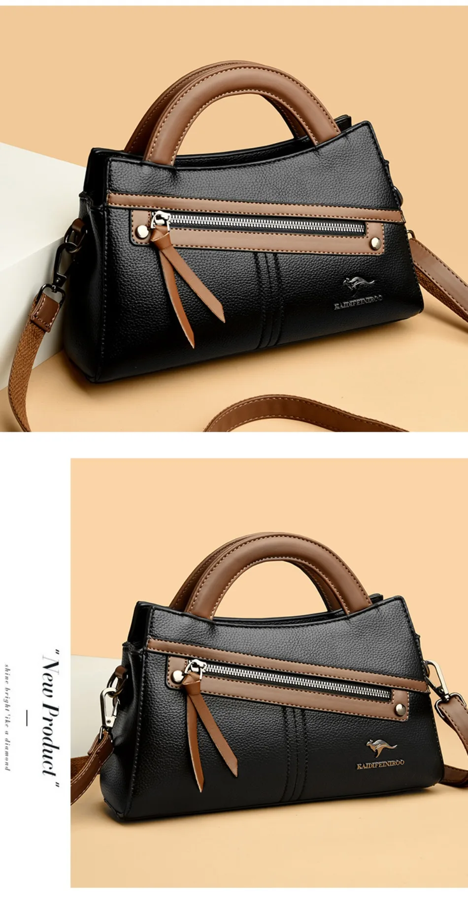 Genuine Brand Luxury Handbags Women Bags Designer HIgh Quality Leather Crossbody Bags for Women 2024 Shoulder Bag Sac A Main