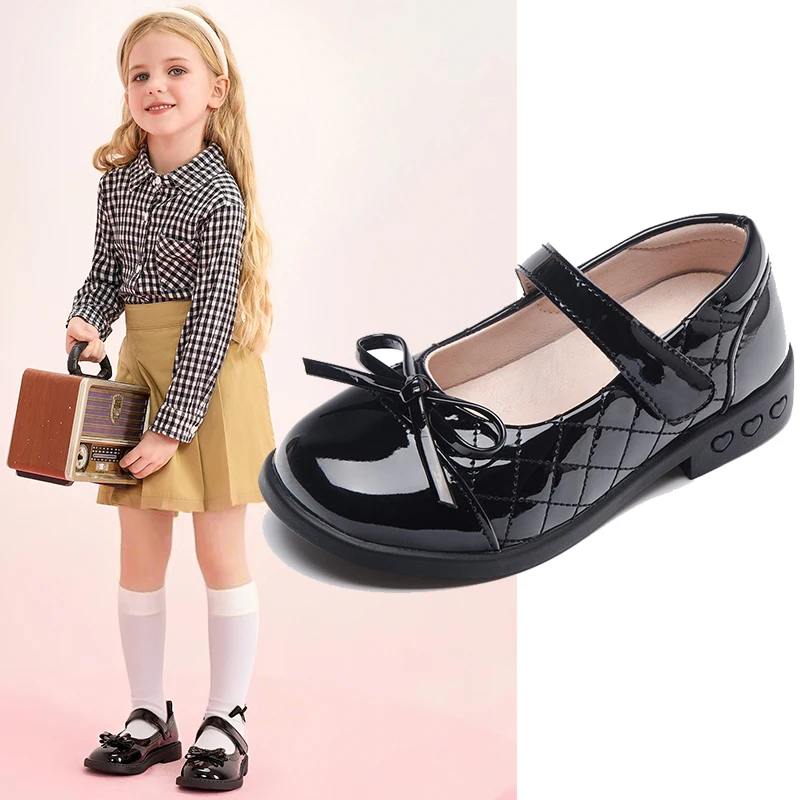 Comfortable Campus Stylish Princess Leather Shoes, for All Seasons, Easy to Clean, for Daily Use, Performance, Weddings, Party,