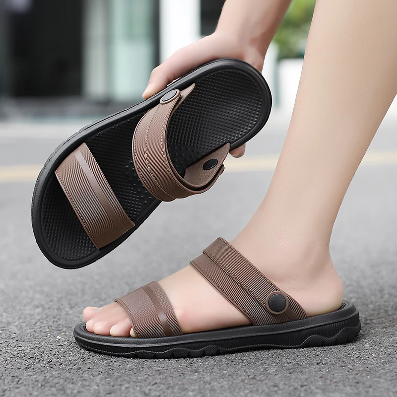 Men Sandals Non-slip Summer High Quality Outdoor Beach Slippers Casual Shoes Cheap Men's shoes Water Shoes