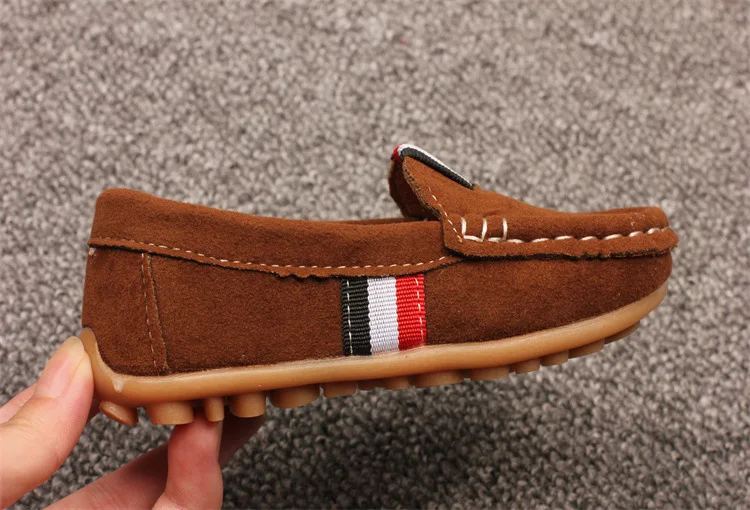 Boys Casual Shoes Kids Slip-on Loafers Children Moccasins Fashion Classic 2024 Spring Autumn Anti-skid Flats for Wedding Party