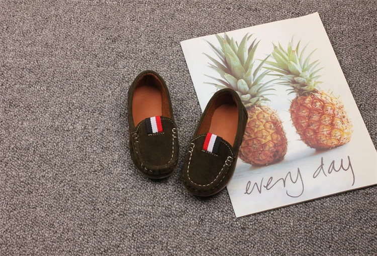 Boys Casual Shoes Kids Slip-on Loafers Children Moccasins Fashion Classic 2024 Spring Autumn Anti-skid Flats for Wedding Party
